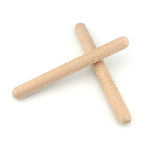 Rhythm Stick, Rhythm Stick Educational Musical Sticks Wood Claves Kids Percussion Instrument for School Music Class (1 Pair) 5