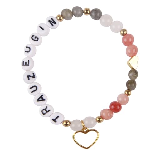 Bruiloft getuige armband, bruidsmeisje, Vragen Cadeau, Stretch armband voor bruidsmeisjes, bruidsmeisjes, bruiloft sieraden, geen