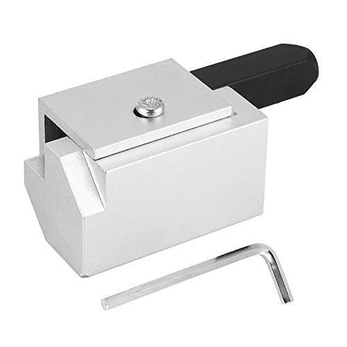 Houten beitel Snel snijden Hoek Beitel Aluminium Hoek Beitel voor Vierkante Scharnieren Longhole Boor Gaten Rechts Hoek Zilver