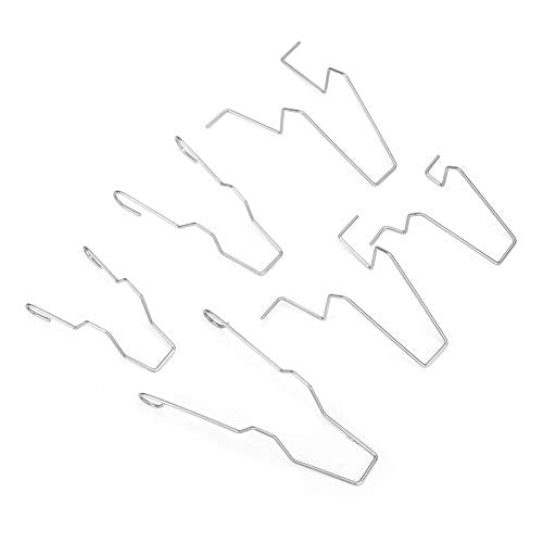 Koplamp bevestigen clip, 5ZHSFULLKIT 6PCS Staal Koplamp Dip Dip Bulb Behoud Spring Clip Beam Hoofdlamp Klem voor H1 H3 H4 H7 Vervanging 5