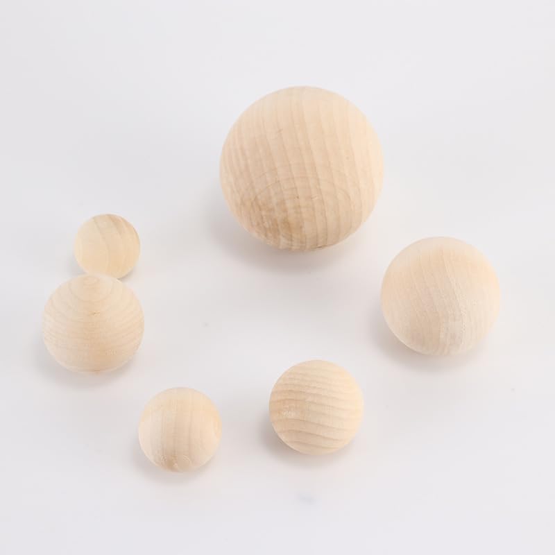 Houten kralen 104 stuks Diameter 20 mm Ambachtelijke kralen voor doe-het-zelvers Sieraden Accessoires 5