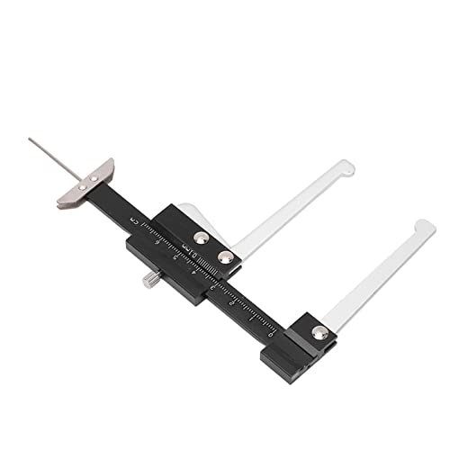 Precisie remschijfdiepteschuif: krachtige functionaliteit voor nauwkeurige metingen, eenvoudig demontageontwerp, hoge precisiemeter, duurzaam