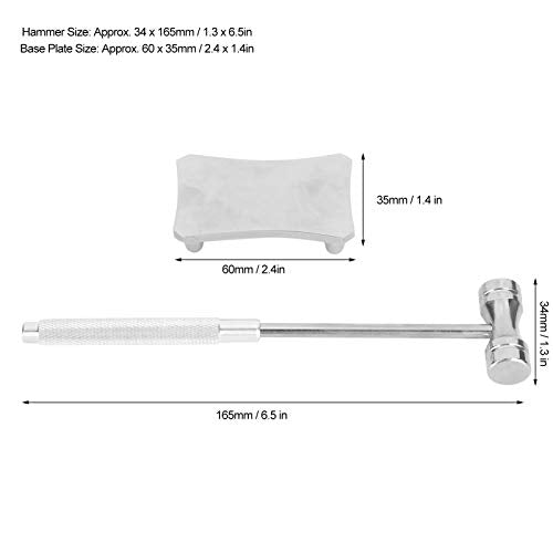 Multifunctionele kleine hamer, stalen dubbelkop hamer, multifunctionele doe-het-zelf hamer met antislip handvat, handgereedschap, mini hamer, horlogemaker gereedschap, persoonlijk speelgoed