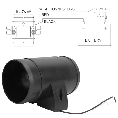 12V 3in Ventilatie cabine Uitlaat Ventilator voor RV boot Marine Yacht Badkamer pakhuis RV Uitlaat Ventilator RV Ventilator 4