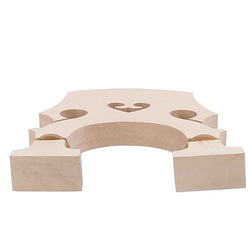 Dubbele basbrug, verstelbare koperen schroef, esdoorn hout, verbeterde prestaties (3/4)