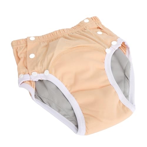 Herbruisbare volwassen stoffen luiers voor ouderen incontinentineverzorging, wasbare luiers,stelbare en waterdichte luierhoes met snelle absorptie (M) 4