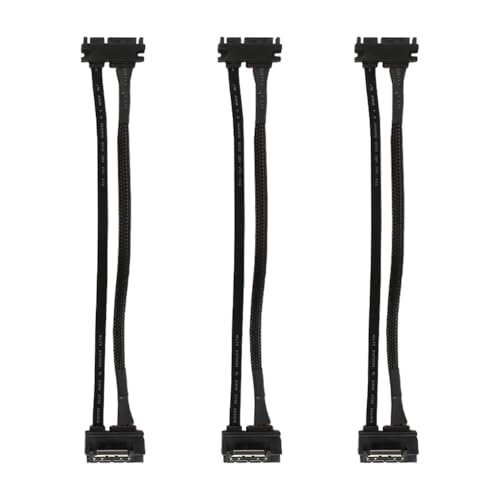 SATA7+15P Man tot vrouw Extension Kabel SATA Power Extension Kabel en geïntegreerde datakabel Man tot vrouw met Splitter Extension Accessoires (30cm)