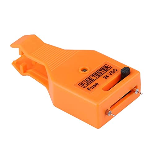 Automotive Fuse Tester & Puller - Multifunctionele Auto Fuse Checker & Removal Tool voor Mini/Standaard Mes Fuses - Oranje