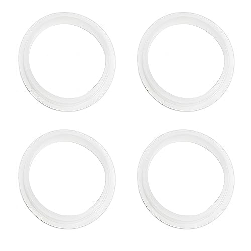 Verpakking van 4 O-Ring Lip Afdichting, 32 mm, Wastafel Afvoer Afdichting, Badstopper, Schroefverzegeling Ring, Rubber huidring, Wastafel Stopper, Pop-Up Valve Washer, Drain Fitting