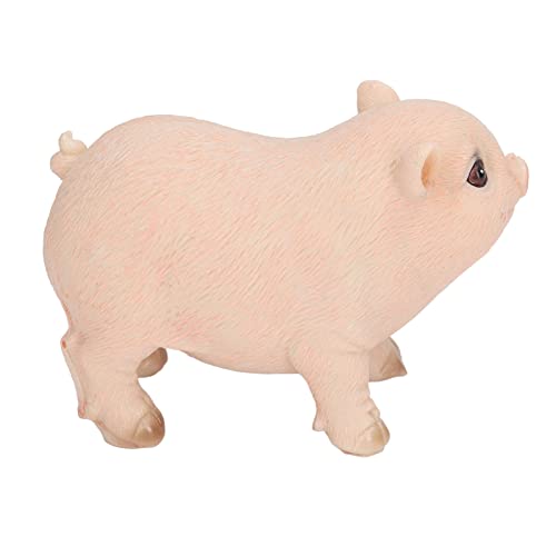 Tuin standbeeld van schattig varken, weerbestendig, Grote Gift Idee, Hars Pig Statue voor Outdoor, het toevoegen van vitaliteit aan Lifelike Modeling (Mini Pink)
