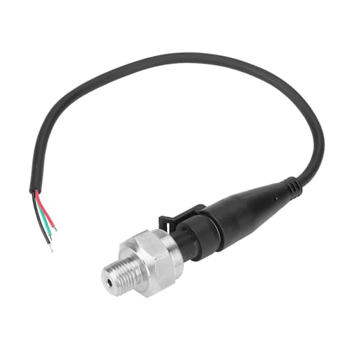 G1/4" druksensor, DC 5V RVS druksensor voor waterluchtgas brandstofolie (0-80Psi)