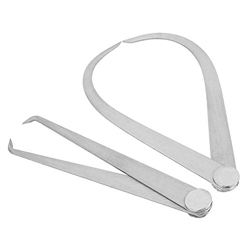 Ingenieurs Remmen Kaliferen Buiten Kaliferen Meetgereedschap Roestvrij staal 2 st 6 Machinist Roestvrij staal Aansluiting Buiten Kaliferen Meetgereedschap set 5