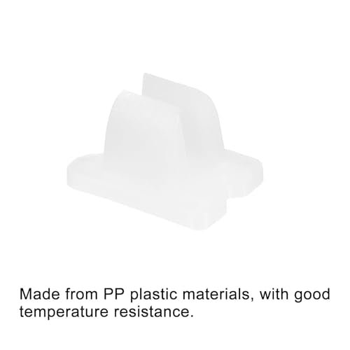 30 stuks Waterdichte LED Strip Montage Clips, Houder Montage Bracket Ondersteuning Bevestigingsklemmen Waterdichte LED Strip met Schroeven Geschikt voor 5-6mm Siliconen LED Strip Lights 4