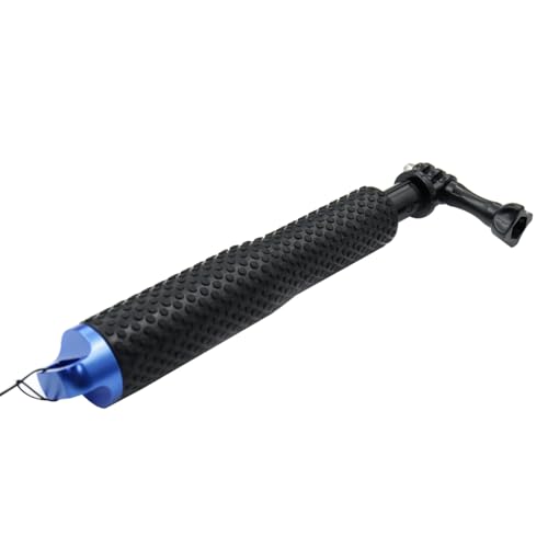 Sea Waterproof intrekbare selfie stick met rubber aluminium handvat voor alle GoPro series, GeekPro, SJCAM en andere actiecamera's
