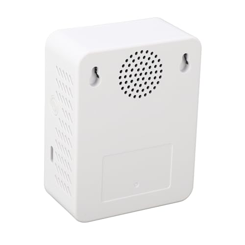 CO2 Detector HCHO TVOC Temperatuur Vochtigheid Meter Monitor 5 in 1 Luchtkwaliteit Meter Batterij Bediende koolstofdioxidedetector 5