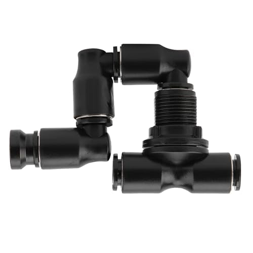 Black Mist Spray Nozzle voor Rainforest Terrarium - Universele koeling en vochtigheid Fogger voor Reptiel Ecosysteem 5