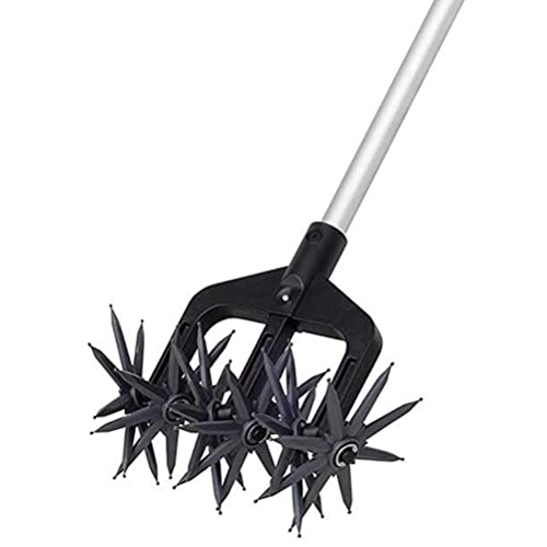 Rotary Cultivator Tool, Handmatig Bodem Turning Tool,Tarden Handheld Tiller Cultivator Cordless Tiller,Tarden Rotary Tiller voor het opnieuw zaaien gras of bodem mengen