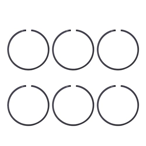 6Pcs/Lot 38mm Piston Ringen voor Husqvarna 136 137 141 142 36 41 Kettingzaagdelen (1,5mm dikte)