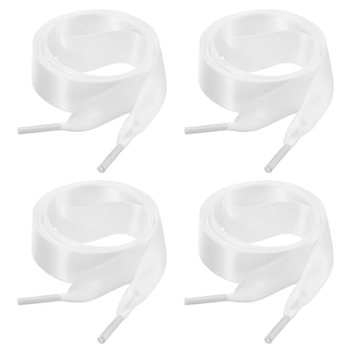2 paar lint schoen veters, platte satijn schoenveters, zachte zijden schoenbandjes, schoenbandjes voor sneakers, skate schoenen