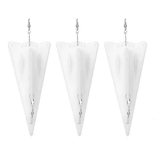 3Stuks Vissen Trouling Board Vissen Duikplank Plastic Duikplank Trouling Planer Board Trouling Duikplank Inline Trouling Board Vissen accessoire