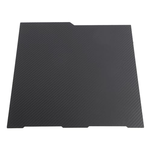 Flexibele bouwplank PEI Glad PET Carbon Fiber Double Sided Print Bed 256x268mm voor Kobra 3 met Textuur 3D Printing Platform voor Printer Print Bed voor Kobra 3