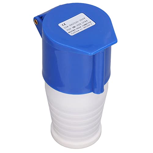 Industriële Socket 3 Pin Waterdicht IP44 Plug 32A CEE 220-250V Blauw) (#11)