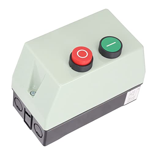 LE1D18M7 Magnetische Elektrische Motor Startschakelaar, Motorbescherming met rubberen ringen 3-fase Motor Starter 12‐18A 3