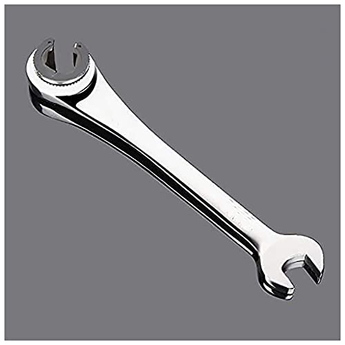 13mm Tubing Rachet moersleutel Ratchet Dubbel Open End Flare Nut sleutel Chrome Vanadium Steel Fixed Head Ratchet sleutel
