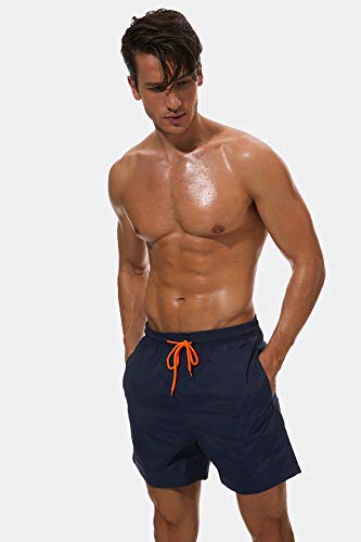 Mannen Beach Shorts, Zwembroeken voor Mannen, Training Shorts, Mannen Casual Shorts, Ademende Shorts, Drawstring & Mesh Lining Shorts 3