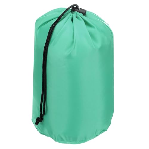 Stuff Sack, 7 x 13 Inch Waterdichte Outdoor Opbergzak Draagbaar Koordstof Valve Bag Lichtgewicht slaapzak voor Camping Wandelen Reizen, Lichtgroen