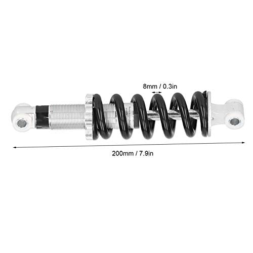 Schok achterin Absorber, 200mm/7,9inch 1200LBS 8mm Shock Absorber Rear Shock Absorber Universal Spring ondersteund Shock Absorber voor Motorfiets, Mountain Bike, Scooter, All-Terrain voertuig