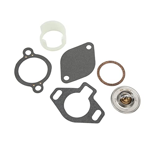 Boot Thermostat Kit voor MerCruiser, Thermostat Kit met Mouw 160° 4.3L 5.0L 5.7L 7.4L 8.2L 19 3