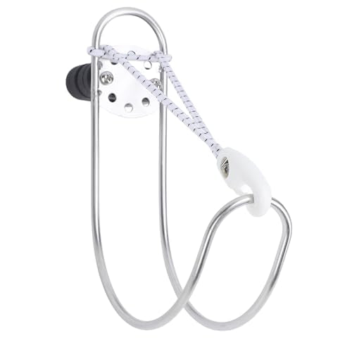 Lifebuoy Bracket, Roestvrij stalen hoefijzer houder, Klein formaat, lichtgewicht, spiegel gepolijst, voor boten en jachten met 22-25 Mm Rail