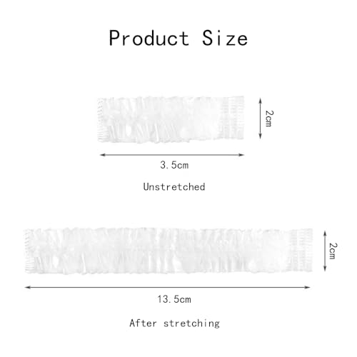 200st Wegwerp oordoppen voor douche, Waterdichte Earmuffs Caps Badend oordoppen Wisbare Earmuffs Plastic Elastische Waterdichte Earmuffs voor Douche Spa Hotel