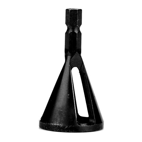 Ontbramen Externe Chamfer, Ontbramen Chamfer Tools, Zwarte Roestvrij staal Ontbramen Externe Chamfer Tool voor Drill metaal buiten, Countersink Drills