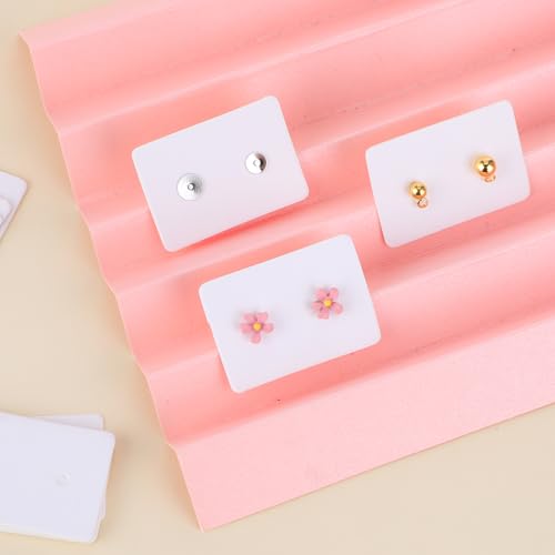 Set van 200 oorbellen, Sieraden Stand, Kaarten, Armband, Kaart Stand, Oorbellenhouder, Sieraden Stand, 3,5 x 2,5 cm 3
