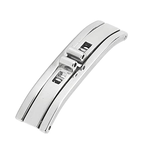 Roestvrij staal horlogeband gesp, horloge band gesp vervanging gereedschap horlogebanden Bands Buckle Replacement Universal Opvouwbare Dubbele Trek Vlinder Implementatie sluiting voor, riempje 5
