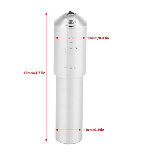Hoge Hardheid Ronde Shaft Slijpwiel Sideboard Tool 0,15/0.2 Diamond Dressing Pen voor Sander Wheel (40mm) 5