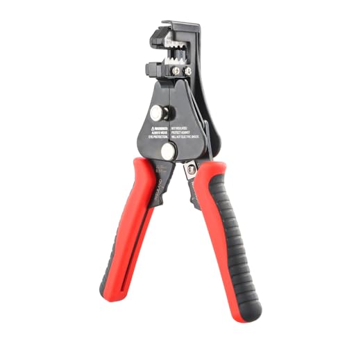 Automatische stripper, kabelstripper, 8-18 AWG, 3-in-1 snijtang, automatische stripper voor elektrische kabels van 0,5 - 6 mm2