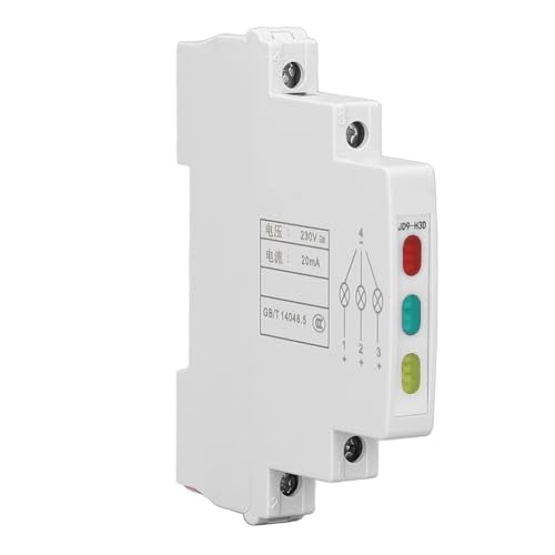 LED-indicator op spoor 230V AC/DC voor PLC CNC Workshops, rood/geel/groen, multifunctionele magnetische startschakelaar