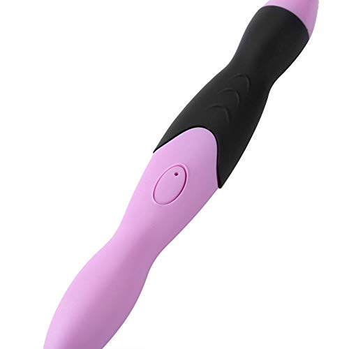 9 in 1 verlichte gehaakte naalden, USB oplaadbare LED web haak haken Met roze behuizing van 2,5 mm tot 6,5 mm 5