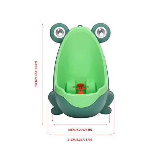 Kinderen Urinal, Plastrainer Urinal Grappig Doel Plastic Wall Mounted Potty Training Urinal voor jongens peuters (Vegetable)