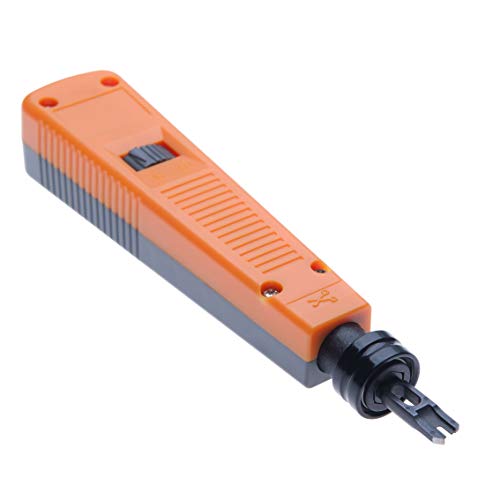 Pons Down Krone-tool van Impact Cable Crimper Punching Wire Insertion Tool met 110/88 Blade voor IDC Connectors, 8P8C keystone Patch Panels, 110 Block Terminals, Cat 5/6/6a Bedradingssystemen
