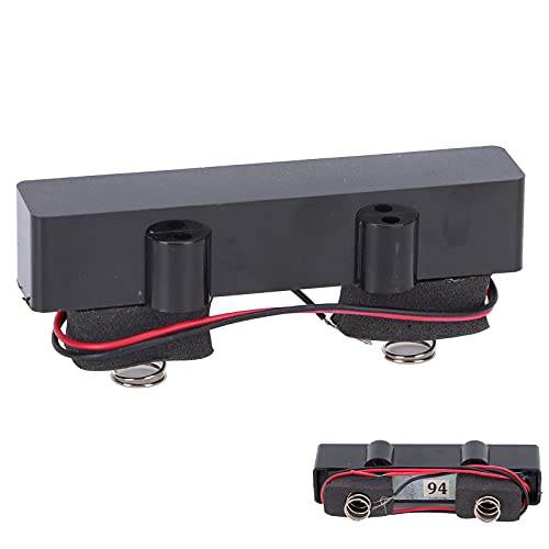Pickup Set Elektrische Bas Pickup 4 String Sealed Set Spring Silent Set voor elektrische Bas Muziekinstrument Accessoires Zwart (91mm+94mm)
