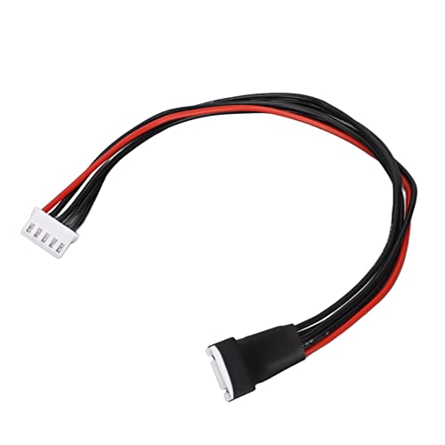Lipo Balance Cable, 4S Lipo Balance Cable Professional 1 Red 4 Black Lipo Charging Power Extension Wire voor RC Model Lipo Battery 5