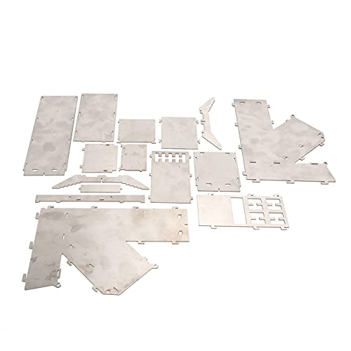 Raket fornuis, Portable Stainless Steel Camping Branden Afneembare Backpac fornuis koken Grill voor buiten