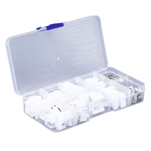 120PCS VH3.96 Connector Kit 3.96MM Pitch ABS Materiaal Veelzijdig voor DIY projecten Apparaat Reparatie en elektronische circuits