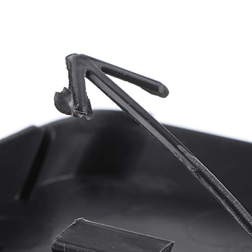 2Pcs Front Bumper Tow Bar Bracket Cover, Black ABS Front Bumper Hook Cover Fit voor RAV4 2005-2008 53286-42931 53285-42930 3