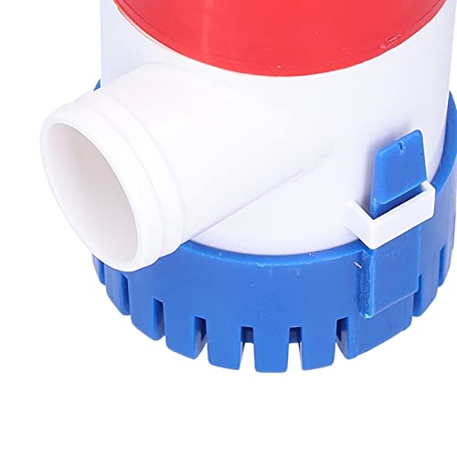 Boompomppomp, 12V 24V 350 500 750 1100GPH Kielpomp, Low Noise Buigenpomp, Semi-Automatische schakelaar Elektrische Kleine Onderwaterpomp voor Kielpompen (DC12V 750 GPH) 5