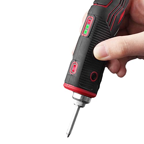 Draagbaar draadloos Soldeerijzer 1800m Ah Oplaadbaar Soldeerhulpmiddel met Touch Sensor en LED Spotlight, Professionele veilige draadloze Soldeerset 5